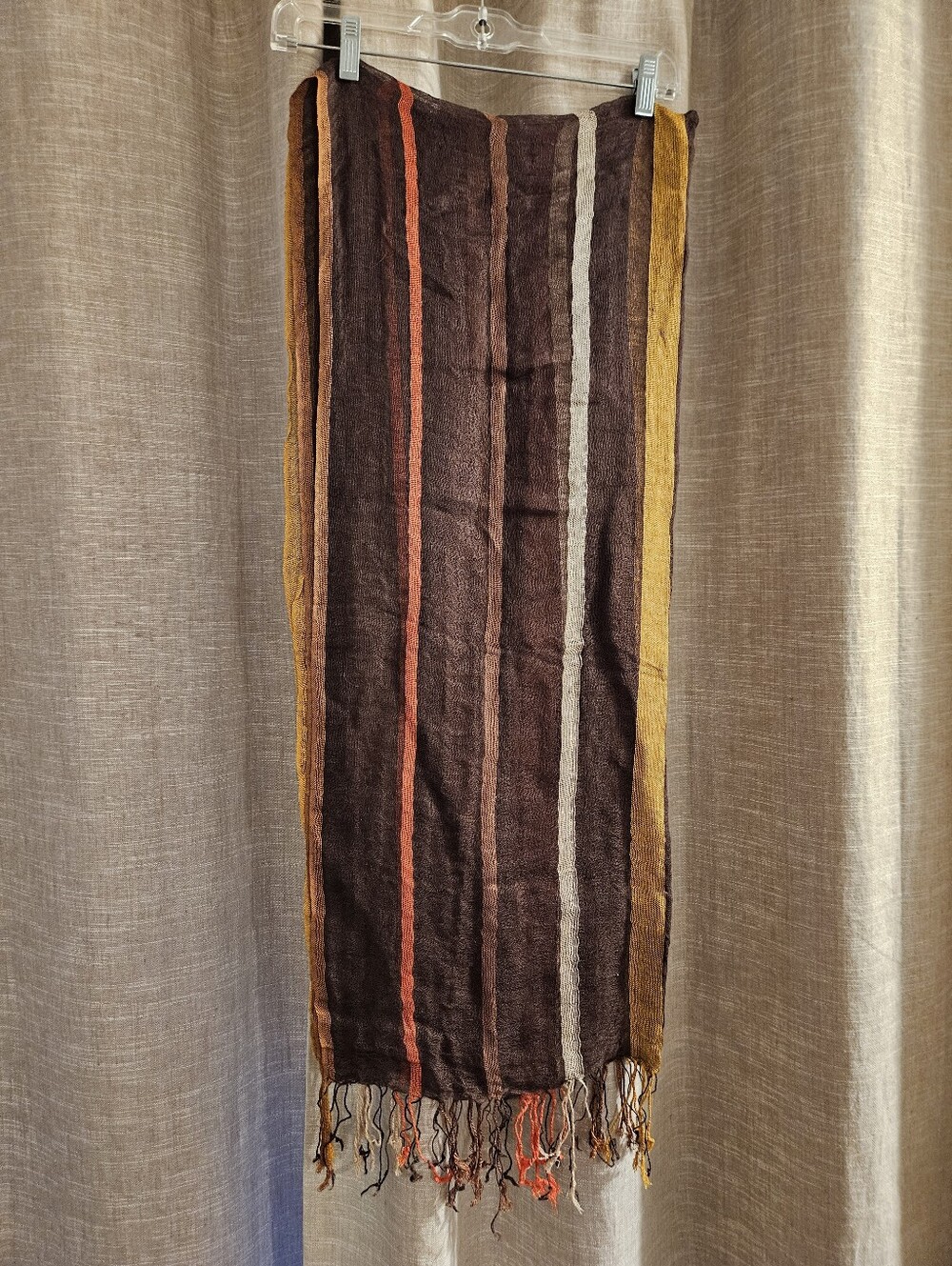 Fall Scarf Gauzy Cozy